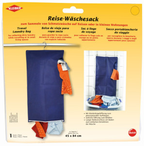 KLEIBER Sac à linge de voyage, (L)450 x (H)840 mm, bleu