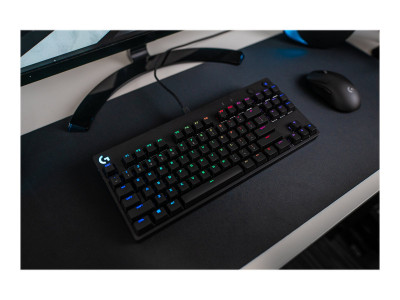 Logitech Clavier de jeu Logitech G PRO clavier Noir - Français