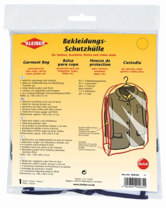 KLEIBER Housse de protection à vêtements, long, transparent