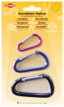 KLEIBER Mousqueton, set de 3, couleurs assorties