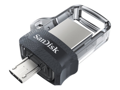 SANDISK : SANDISK ULTRA DUAL drive M3.0 64GB GREY/SILVER 150 MB/S