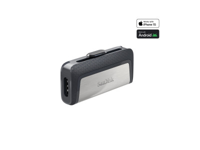 SANDISK : DUAL drive USB 128GB USB TYPE-C