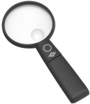 Loupe LED WEDO avec support pliable, noire Loupe LED WEDO avec support pliable, noire