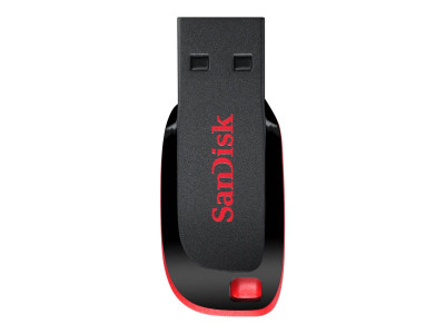 SANDISK : USB STICK 128GB CRUZER BLADE BLISTER VERSION USB2.0