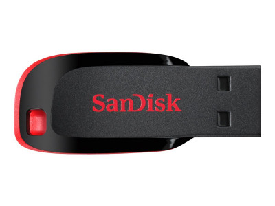 SANDISK : USB STICK 128GB CRUZER BLADE BLISTER VERSION USB2.0