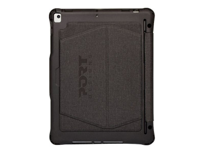 Port Technology : MANCHESTER II RUGGED FOLIO pour IPAD 10.2 BLACK