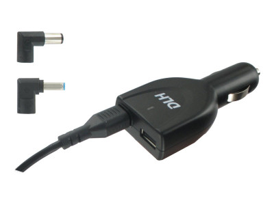 DLH : CAR CHARGER DLH MINI 90W CHAR DELL 100 PERCENT COMPAT 19V