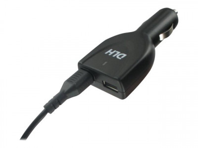 DLH : CAR CHARGER DLH MINI 90W CHAR DELL 100 PERCENT COMPAT 19V