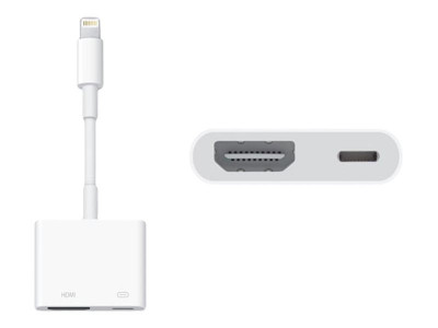 DLH : LIGHTNING TO HDMI ADAPTER avec LIGHTNING CHARGE P IPHONE/IPAD