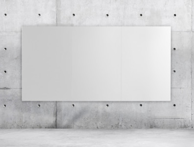 ARCHYI. Fliesen-Weißwandtafel, rahmenlos, 1.200 x 900 mm