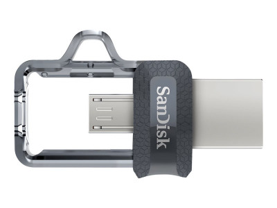 SANDISK : SANDISK ULTRA DUAL drive M3.0 256GB GREY et SILVER 150 MB/S