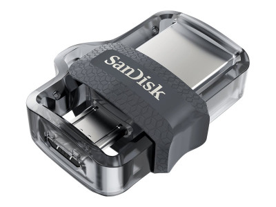SANDISK : SANDISK ULTRA DUAL drive M3.0 256GB GREY et SILVER 150 MB/S
