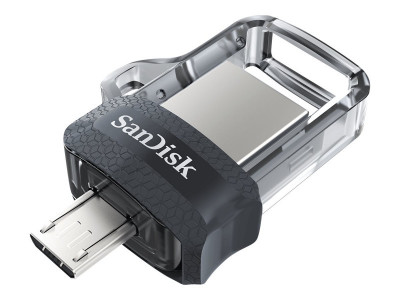 SANDISK : SANDISK ULTRA DUAL drive M3.0 256GB GREY et SILVER 150 MB/S