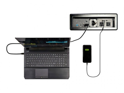 Startech : A/V module pour CONFERENCE TABLE CONNECTIVITY BOX - HDMI DP VGA