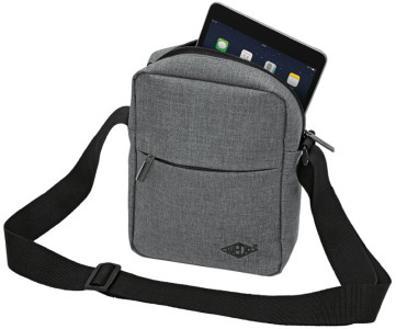 WEDO Sac à bandoulière Little Messenger Bag COLLEGE, gris