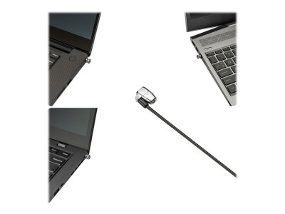 Kensington : KENSINGTON CLICKSAFE 2.0 3IN1 LAPTOP LOCK T-BAR NANO WEDGE