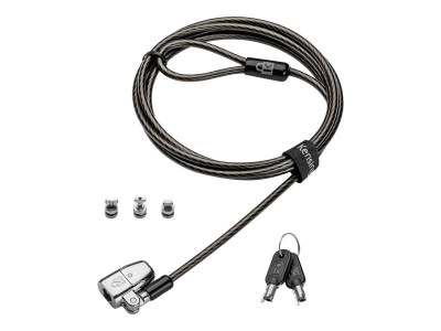 Kensington : KENSINGTON CLICKSAFE 2.0 3IN1 LAPTOP LOCK T-BAR NANO WEDGE