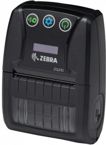 Zebra ZQ210 sans dorsal - CPCL - USB - BT (iOS) - noir 8 pts/mm - 203 dpi