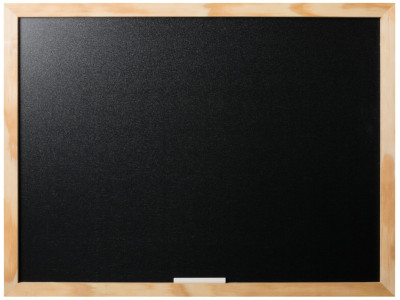 Bi-Office Tableau noir Optimum, 600 x 450 mm, noir