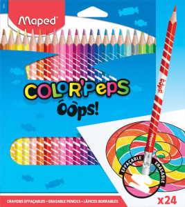 Maped Dreikant-Buntstift COLOR'PEPS, radierbar, 12er Etui