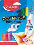 Maped Stempel-Fasermaler COLOR'PEPS DUO STAMP, 8er Etui Maped Stempel-Fasermaler COLOR'PEPS DUO STAMP, 8er Etui
