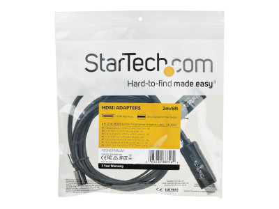 Startech : 6.6FT HDMI TO MINI DISPLAYPORT cable - 4K 30HZ - USB-POWERED