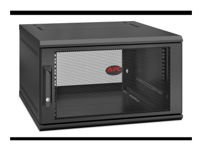 APC : NETSHELTER WX 6U SINGLE HINGED WALL-MOUNT ENCLOSURE 600MM DEEP