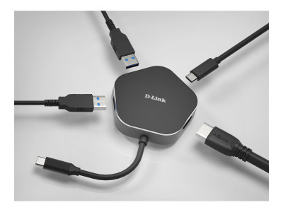 D-Link : 4-IN-1 USB-C HUB avec HDMI et POWER DELIVERY