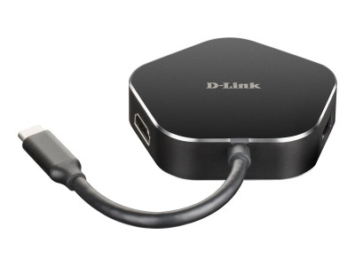 D-Link : 4-IN-1 USB-C HUB avec HDMI et POWER DELIVERY