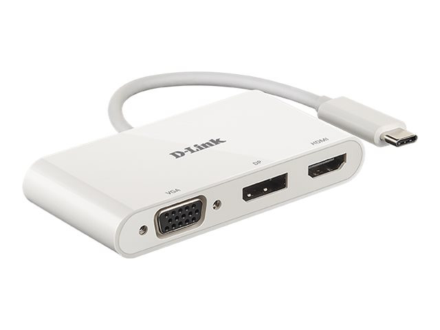 D-Link DUB-M810 Hub 8-en-1 Lecteur SD/MicroSD/HDMI 4K/USB-C/USB