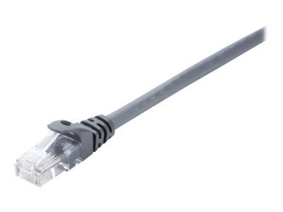 V7 : CABLE RJ45 CAT6 UTP GRIS 1M 100 PERCENT CUIVRE