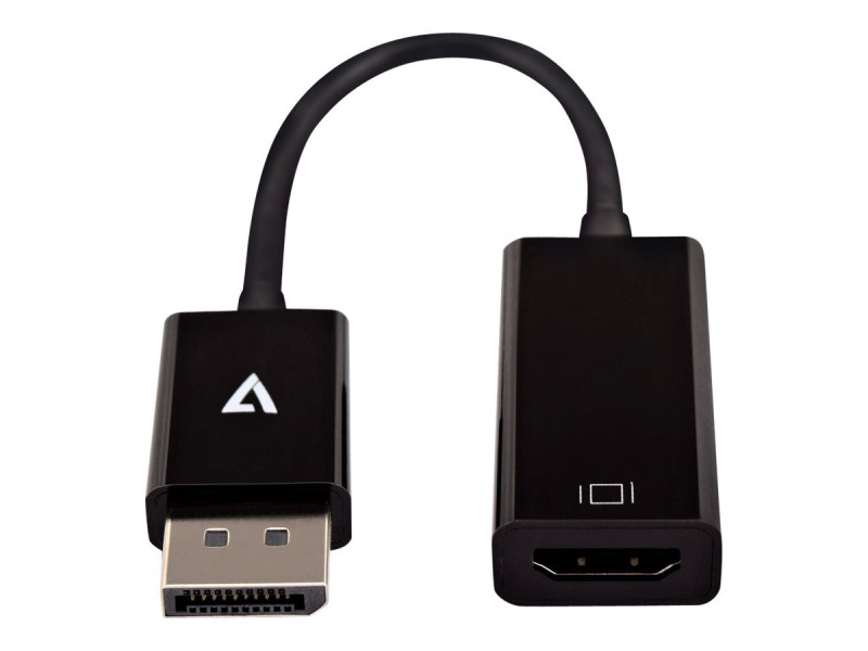 V7 : ADAPTATEUR DISPLAYPORT VERS NOIR 100 CUIVRE