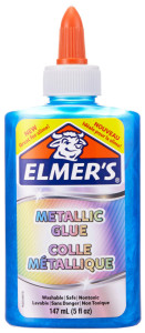 ELMER'S Metallic Bastelkleber, blau, 147 ml