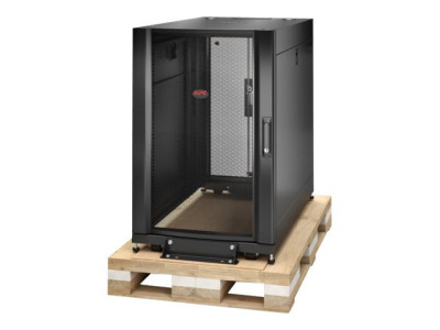 APC : NETSHELTER SX 18U SRVR RACK ENC 600X1070MM W/ SIDES BLK SHOCK PA