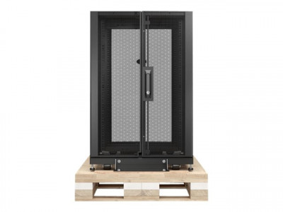 APC : NETSHELTER SX 18U SRVR RACK ENC 600X1070MM W/ SIDES BLK SHOCK PA
