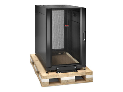 APC : NETSHELTER SX 18U SRVR RACK ENC 600X1070MM W/ SIDES BLK SHOCK PA