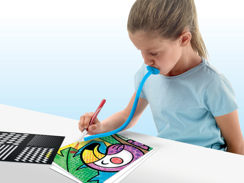 Maped Kit feutre aérographe BLOW PEN Pop'Art, 15 pièces