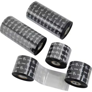 Zebra : Ruban 2300 WAX 110mm 450 metres C-25mm (conditionn