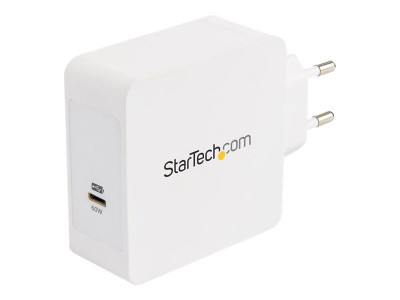 Startech Chargeur mural USB à 2 ports - Haute puissance 17W / 3,4A - Chargeur de voyage international - Blanc