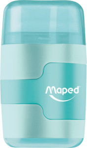 Maped Radierer-Spitzer-Kombi Connect Duo PASTEL, sortiert