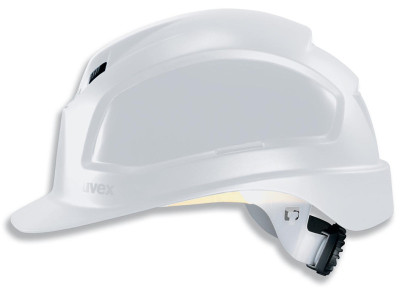 uvex Schutzhelm pheos B-WR, Größe 52-61 cm, weiß