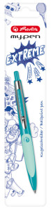 herlitz Druckkugelschreiber my.pen, dunkelgrün/hellgrün