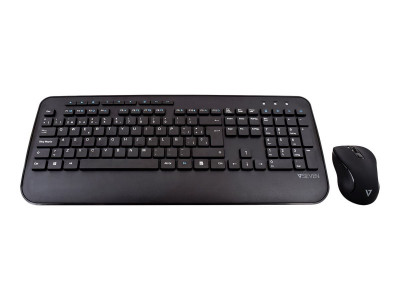 V7 : PRO WIRELESS combo Clavier souris ES FULL SIZE/PALMREST ES SPANISH sp