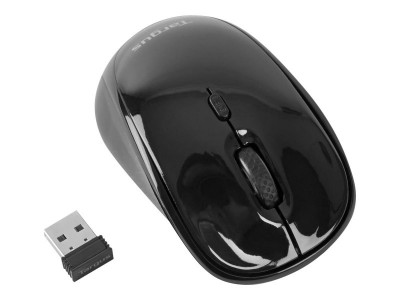 Targus : WIRELESS laser MOUSE BLACK/GREY