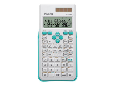 Canon : F-715SG WHITE et BLUE EXP DBL SCINTIFIC CALCULATOR MOQ 40PCS