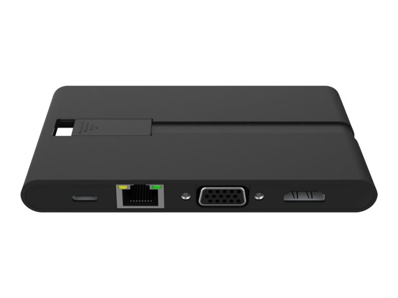 DLH : USB-C MULTIPORT MINI DOCK CPNT 2XUSB 3.1 ETHERNET/HDMI/VGA