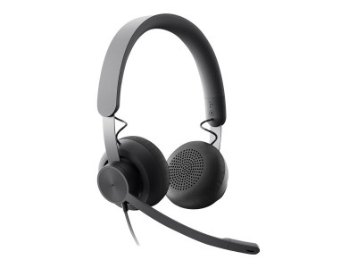 Logitech : ZONE WIRED - GRAPHITE - EMEA