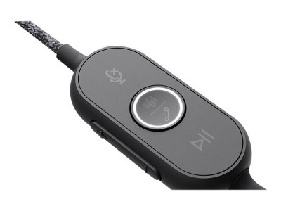 Logitech : ZONE WIRED - GRAPHITE - EMEA