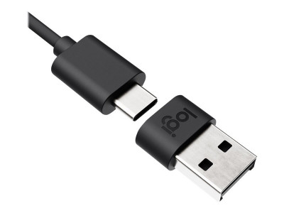 Logitech : ZONE WIRED - GRAPHITE - EMEA