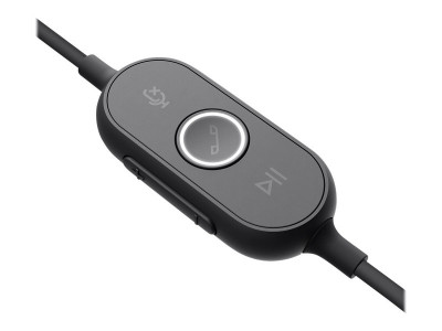 Logitech : ZONE WIRED - GRAPHITE - EMEA